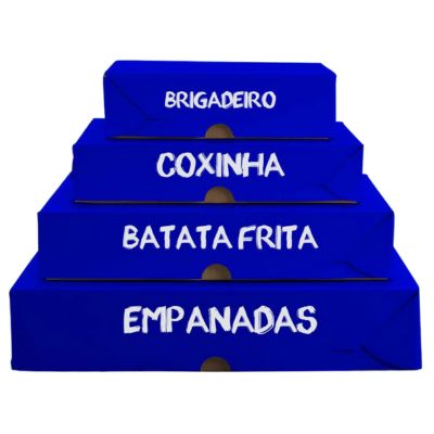 Caixa Personalizada para Alimentos Diversos - Caixas de Pizza Personalizadas